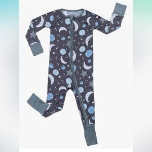 Little Sleepies to the moon and back print pajamas